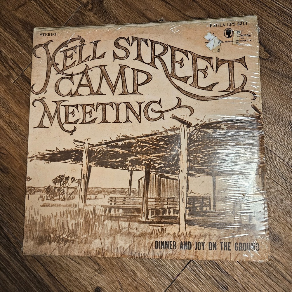 Kell Street Camp Meeting‎ – Dinner And Joy On The Ground 1971 LPS 221 Sealed NOS